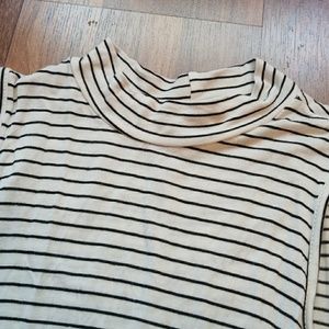 Wet Seal Tops - High Neck Striped Tank Wet Seal Tops - High Neck Striped Tank